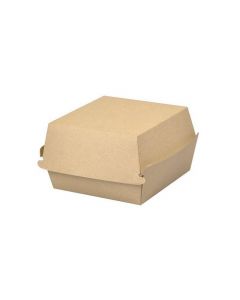 Papierovový box na hamburger KRAFT / 50 ks