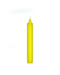 Sviečka rovná 170 mm žltá [20 ks]