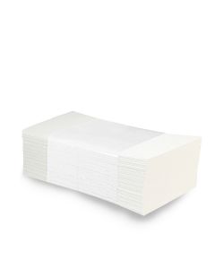 Uteráky tissue ZZ, 2-vrstvé, 24 x 23 cm, biele [4000 ks]