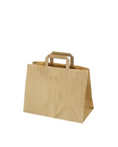 Papierové tašky 32x17 x 25 cm hnedé [50 ks]