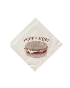 Vrecká na hamburger 16 x 16 cm [500 ks]