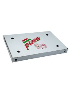 Krabica na pizzu z vlnitej lepenky 60 x 40 x 5 cm [50 ks]