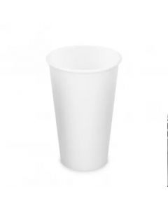 Papierový pohár biely 280 ml, M (Ø 80 mm) [50 ks]