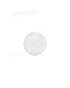 Rozetky PREMIUM Ø 9 cm biele [40 ks]