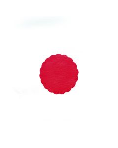 Rozetky PREMIUM Ø 9 cm červené [500 ks]