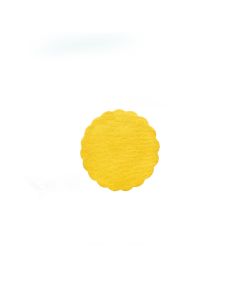 Rozetky PREMIUM Ø 9 cm žlté [500 ks]