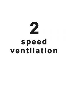 2 rýchlostný ventilátor
