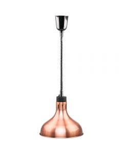 Ohrevná lampa Stalgast bronz / 290 mm
