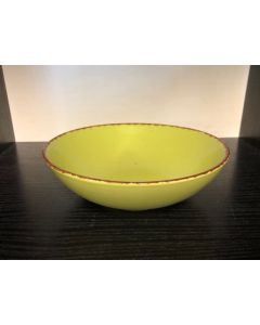 Tanier Pottery hlboký /bowl/ 19 cm zelený