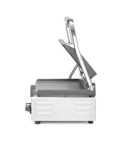 Kontaktný gril Panini, HENDI, drážkovaný vrch a hladké dno, 230V/2200W, 430x370x(H)210mm