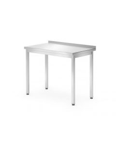 Stenový stôl – skrutkový, hĺbka 600 mm, HENDI, Budget Line, 1000x600x(H)850mm