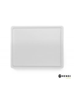 Doska na krájanie HACCP GN 1/2, HENDI, GN 1/2, Biela, 325x265mm