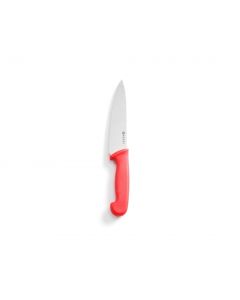 Nože HACCP červenej farby – na surové mäso, HENDI, Červená, (L)320mm