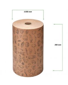 Baliaci papier kraft 35cm/10kg
