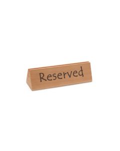 Drevená tabuľka -rezervácia-