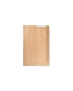 Pap. vrecká s okienkom - chlieb (22+5 x 34 cm, ok.14 cm) [1000 ks]