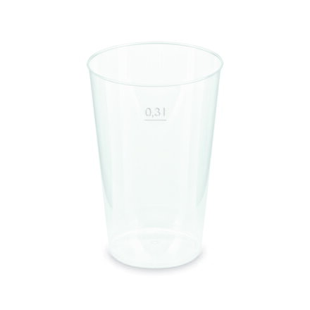 Pohár vratný (PP) opakovane použiteľný Ø79mm 0,3L [25 ks]