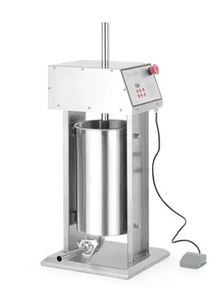 Elektrická plnička na klobásy, 15 l, HENDI, 15L, 230V/60W, 450x350x(H)750mm Elektrická plnička na klobásy, 15 l, HENDI, 15L, 230V/60W, 450x350x(H)750mm