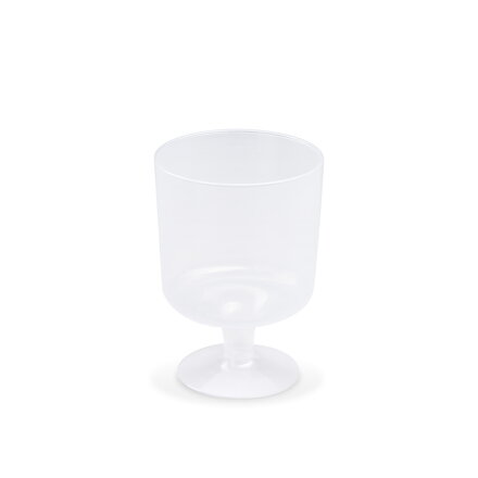 Pohár vratný (PP) na stopke opakovane použiteľný Ø72mm 0,2L [10 ks]
