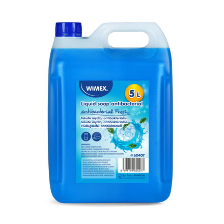 Tekuté mydlo antibakteriálne Fresh 5 l do dávkovača [1 ks] – 60407
