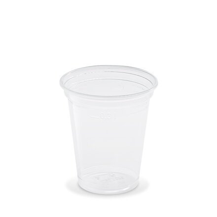 Pohár (rPET) číry Ø95mm 0,3L [50 ks]