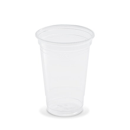 Pohár (rPET) číry Ø95mm 0,4L [50 ks]