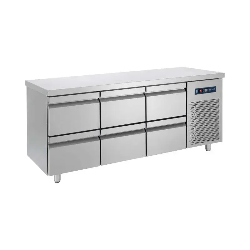 Chladiaci stôl s 3dvojitými zásuvkami Bambas Frost – PG185S