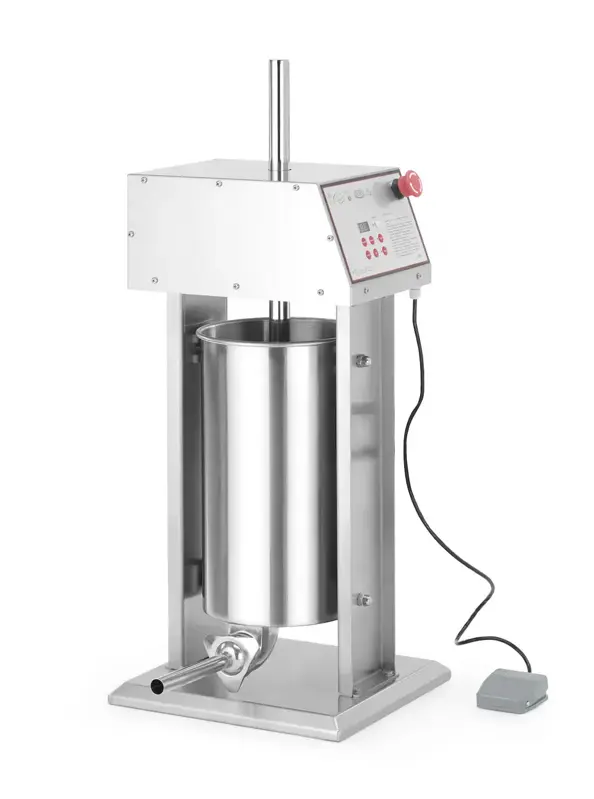 Elektrická plnička na klobásy, 15 l, HENDI, 15L, 230V/60W, 450x350x(H)750mm Elektrická plnička na klobásy, 15 l, HENDI, 15L, 230V/60W, 450x350x(H)750mm