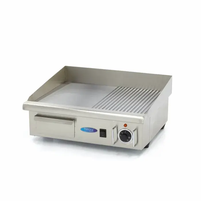 Grilovacia platňa Maxima 55 cm polovica drážkovaná 09300072