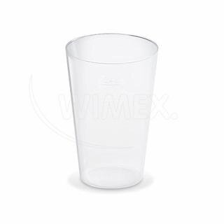 Pohár kryštál (PS) Ø86mm 0,4L [50 ks] - 73140