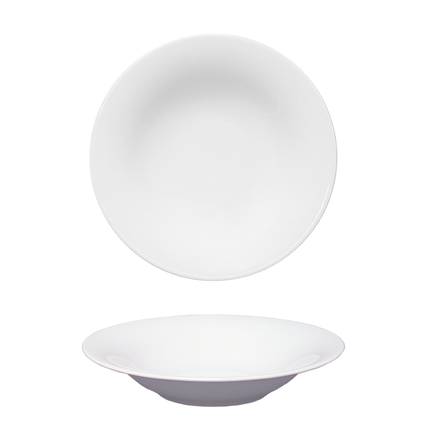 Biely tanier na Pastu - NAPOLI - 26,5 cm
