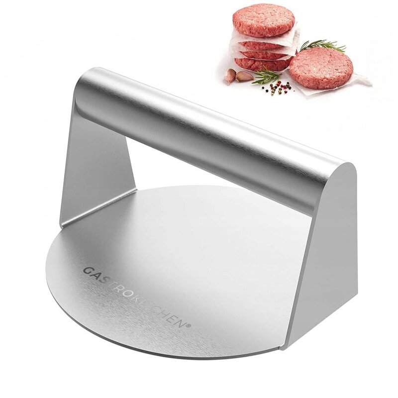 Nerezový lis na hamburger, cesto alebo gril – Ø 14 cm | 202642