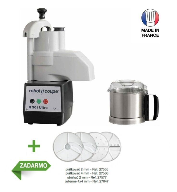 Kombinovaný robot ROC R 301 ULTRA - krájač + kuter zeleniny