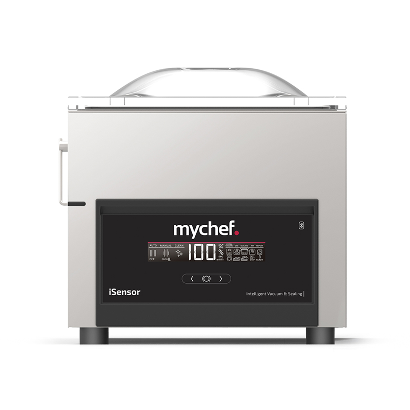 Vákuová balička nástolová, lišta 315 mm, čerpadlo BECKER 8 m3/h, 0,96 kW, 388x546x389 mm | MYCHEF, iSENSOR S, TIS8K1E2