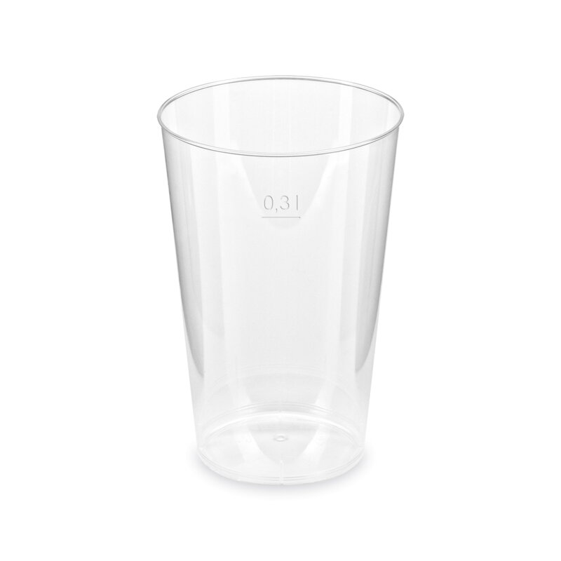 Pohár kryštál (PS) Ø79mm 0,3L [25 ks]