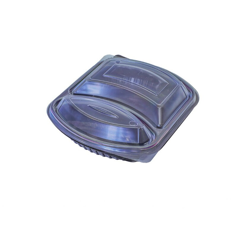 Vanička s viečkom do mikrovlnky, PP, 2-dielna - 50 ks