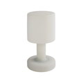 Stolová LED lampa APS "FINN" 25 cm, biela