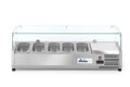 CHLADIACA NADSTAVBA NA GN 1/4, Arktic, 5x GN 1/4, 230V/180W, 1205x335x(H)460mm
