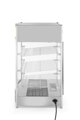 Ohrevná vitrína, nastaviteľná, HENDI, 97 litrov, 230V/800W, 460x467x(H)785mm