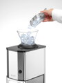Drvička ľadu, BarUp, Strieborná, 230V/70W, 170x290x(H)462mm