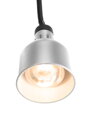 Lampa na ohrev jedál – závesná, valcová, HENDI, Strieborná, 230V/250W, ⌀175x(H)250mm