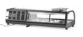 Chladiaca vitrína na sushi, Arktic, Dodávané nádoby: 4x GN 1/3 (H) 40 mm., GN 1/3, Čierna, 220-240V/190W, 1177x426x(H)296mm