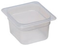 Nádoba GN 1/6 z priehľadného polypropylénu, Cambro, GN 1/6, 1,5L, Priehľadná, 162x176x(H)100mm