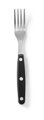 Steakové vidličky - 6 ks, HENDI, Profi Line, Čierna, 6 ks, (L)200mm