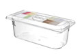 Nádoba na zmrzlinu z polykarbonátu, HENDI, 5L, Priehľadná, 360x165x(H)120mm