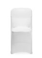 Skladací kryt stoličky, HENDI, 810965 & 910989, Biela, 540x440x(H)840mm