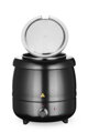 Kotlík na polievku, HENDI, Kitchen Line, 8L, Čierna, 230V/400W, ⌀330x(H)363mm