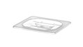 Pokrievka pre nádoby GN z polykarbonátu, HENDI, GN 1/6, Priehľadná, 176x162mm