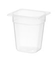 Nádoba GN 1/6, HENDI, Profi Line, GN 1/6, 3,4L, Priehľadná, 176x162x(H)200mm