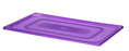 Fialová pokrievka pre GN nádoby, HENDI, GN 1/1, Fialová, 530x325mm